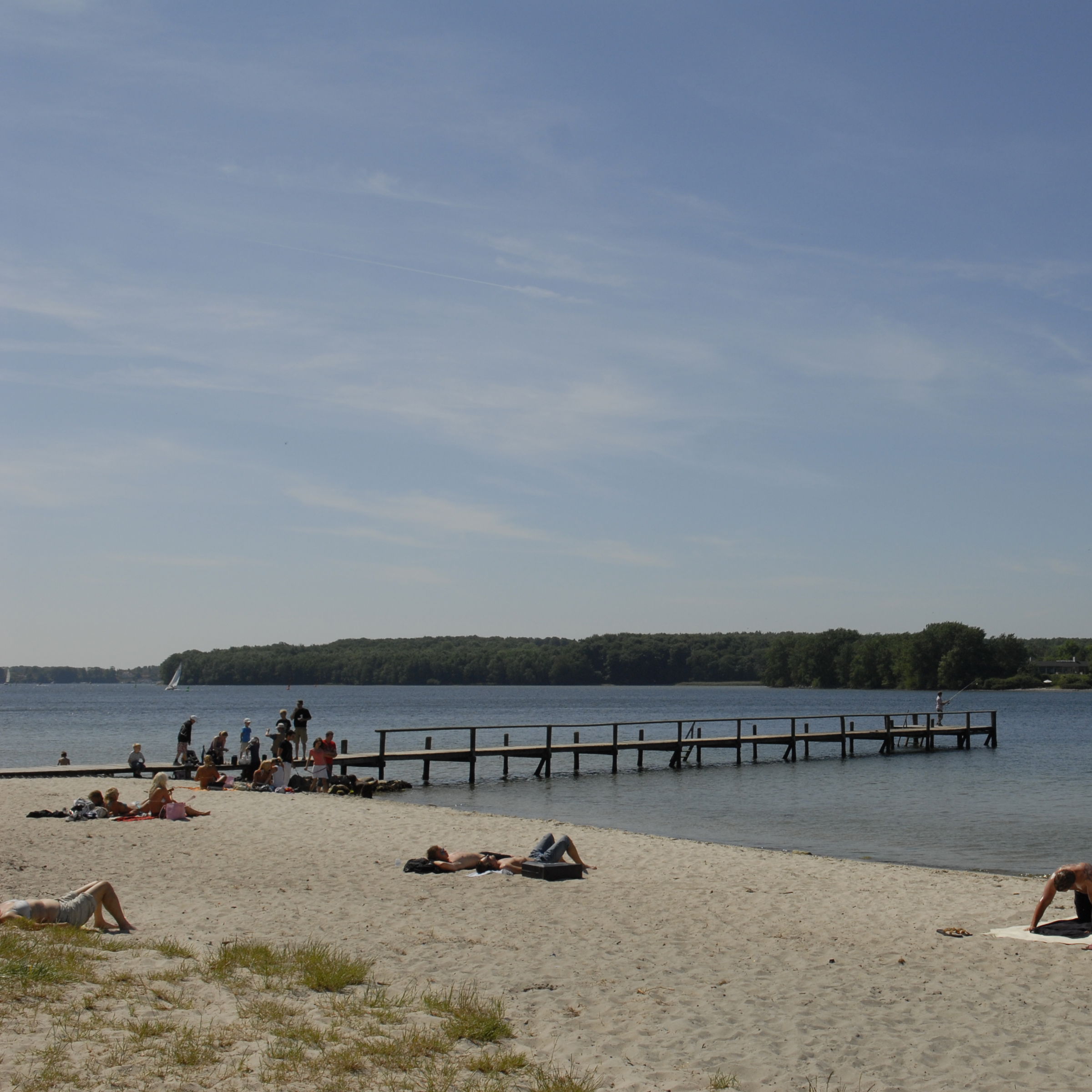 Christiansminde Strand er en af kommunens fem Badepunkt-strande.