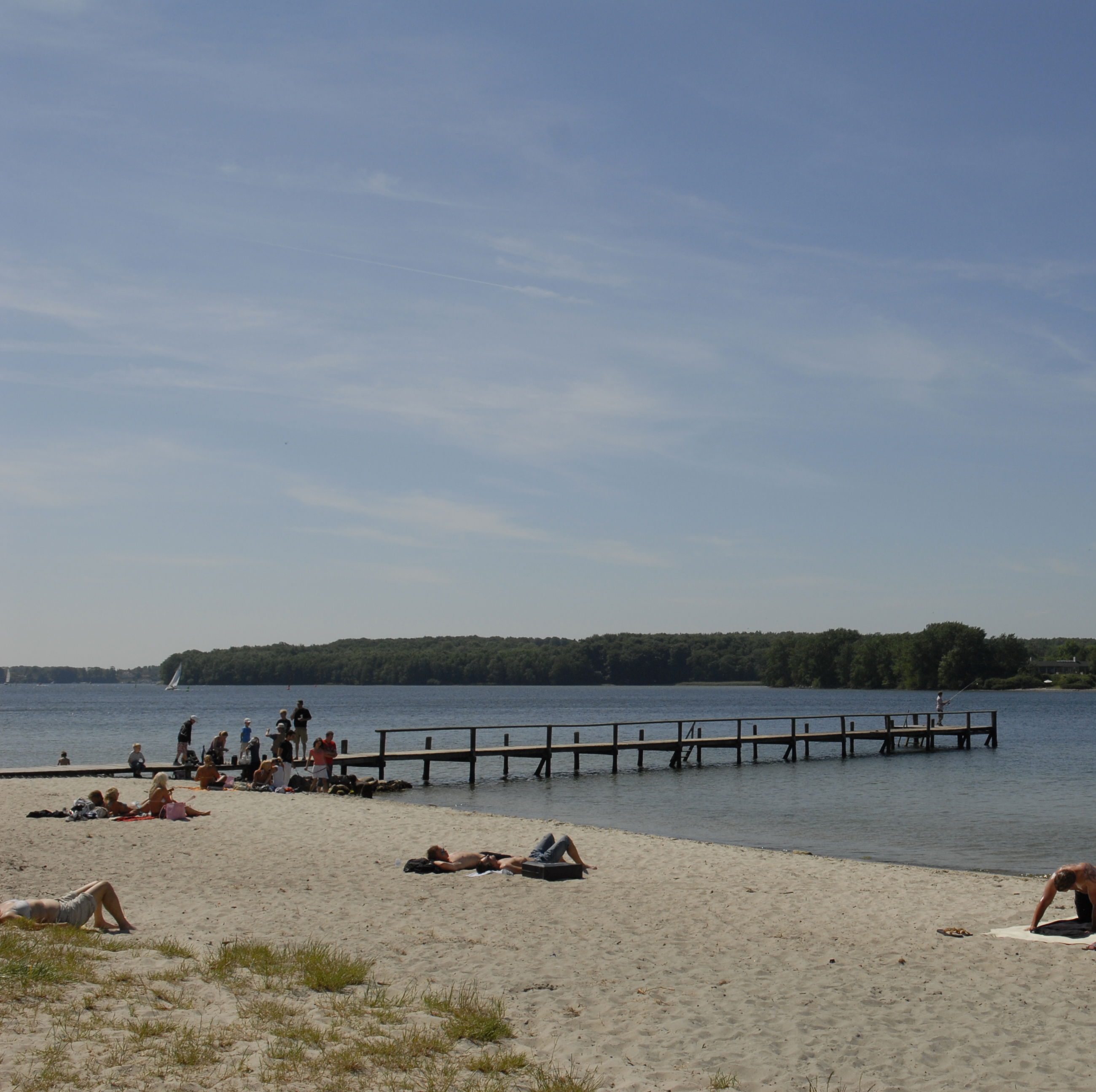 Christiansminde Strand er en af kommunens fem Badepunkt-strande.