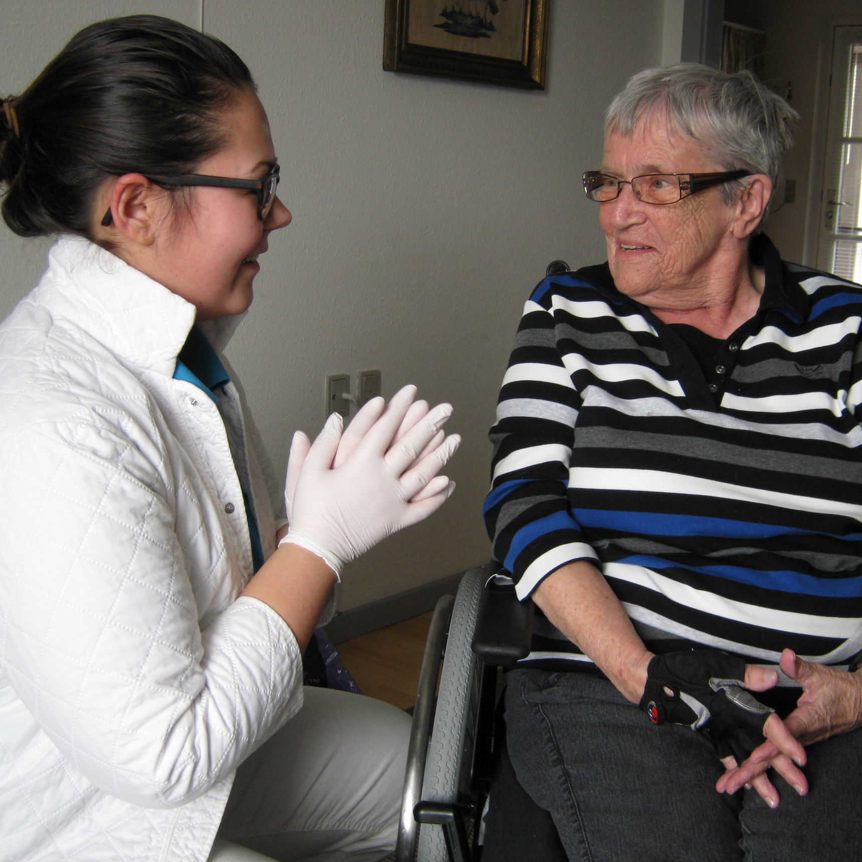 Klinikassistent og borger