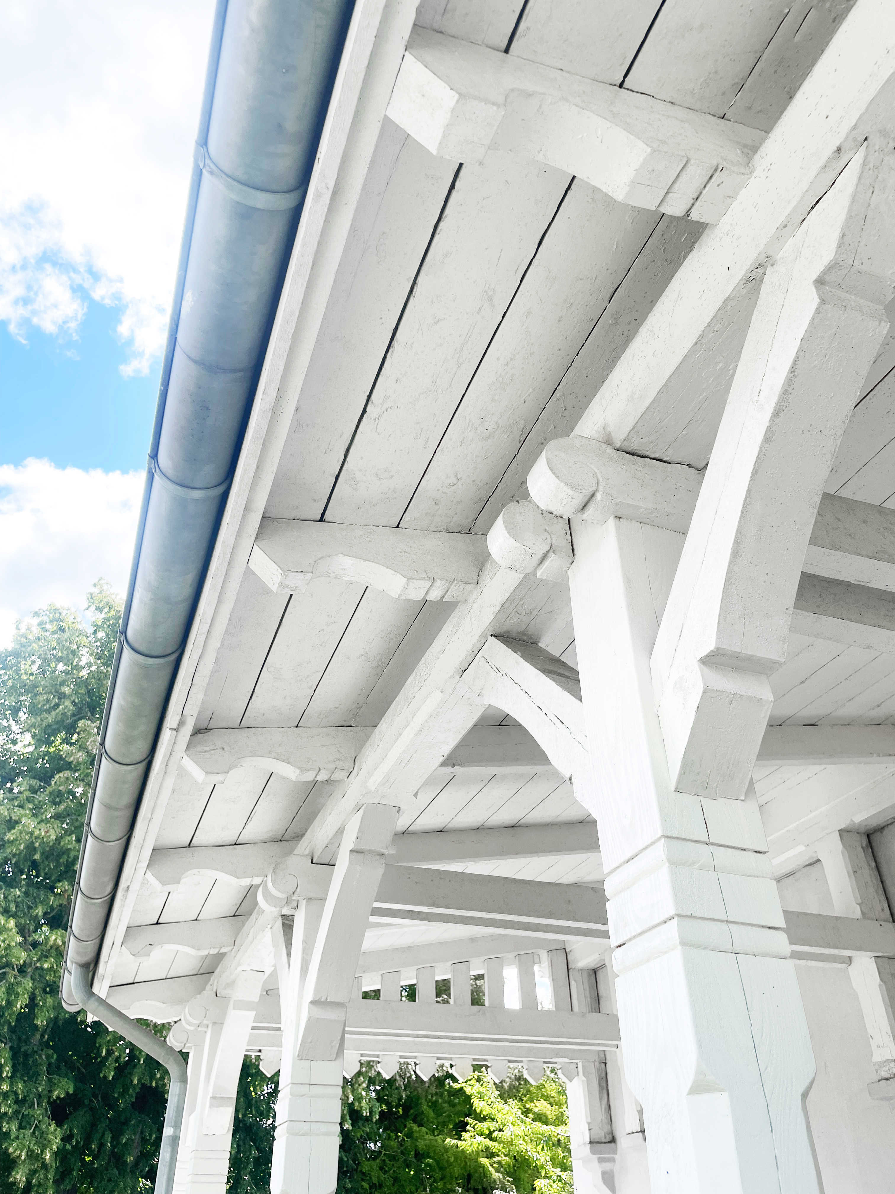 Verandaen efter renoveringen.